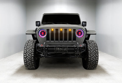 ORACLE Lighting Bi-LED Projector Headlights w/ BC1 Controller: Jeep Gladiator / Wrangler JL (18-24)