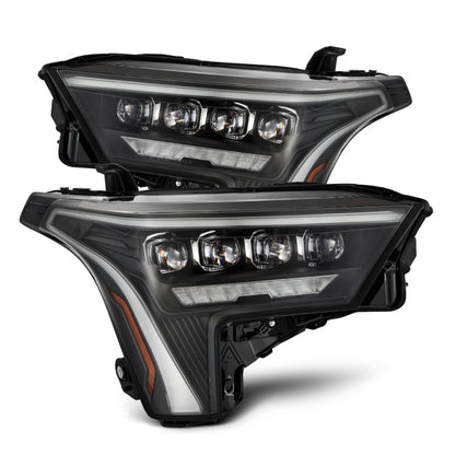 AlphaRex 22-26 Tundra/Sequoia NOVA-Series Headlights Black w/White DRL | Toyota 22-26 (880862)