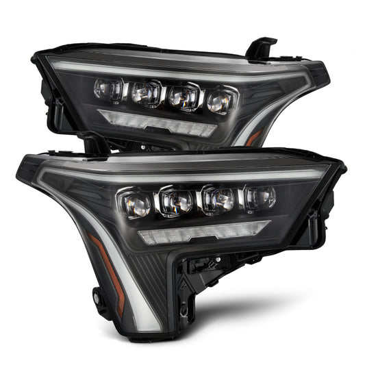 AlphaRex 22-26 Tundra/Sequoia NOVA-Series Headlights Black w/White DRL | Toyota 22-26 (880862)