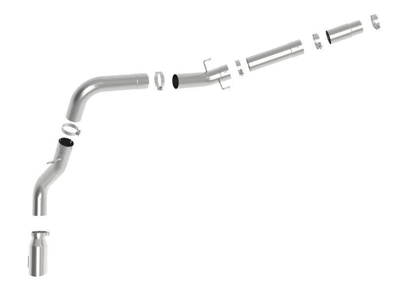 aFe 5in DPF-Back Alum Steel Exhaust System | Ram 2500/3500 (19-20) (49-02078-P)