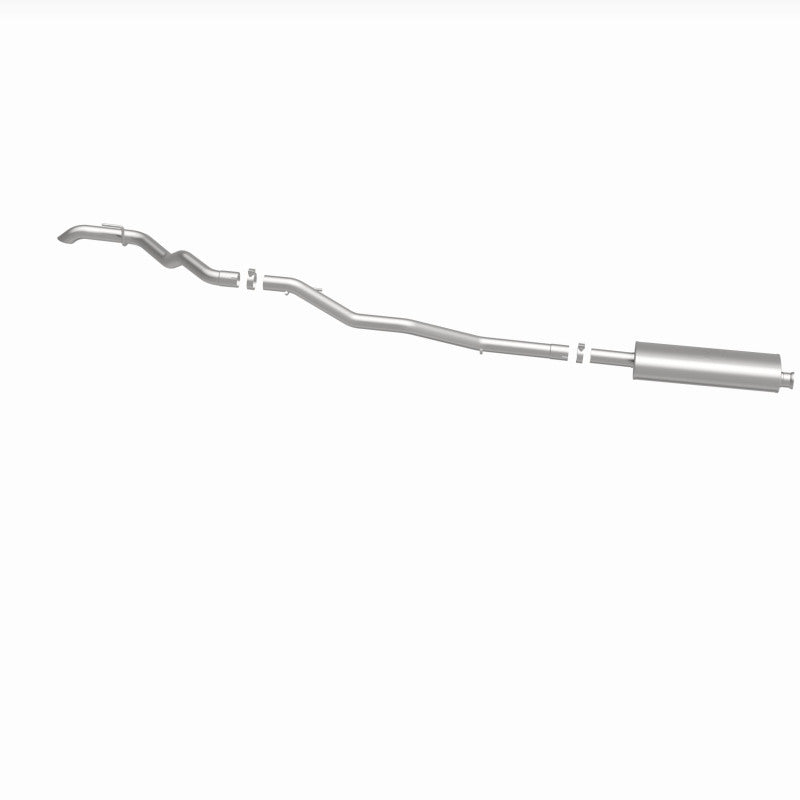 MagnaFlow 2.5in Rock Crawler Series Stainless Steel Cat-Back Exhaust Single Rear Exit: Jeep Gladiator 2020-2024