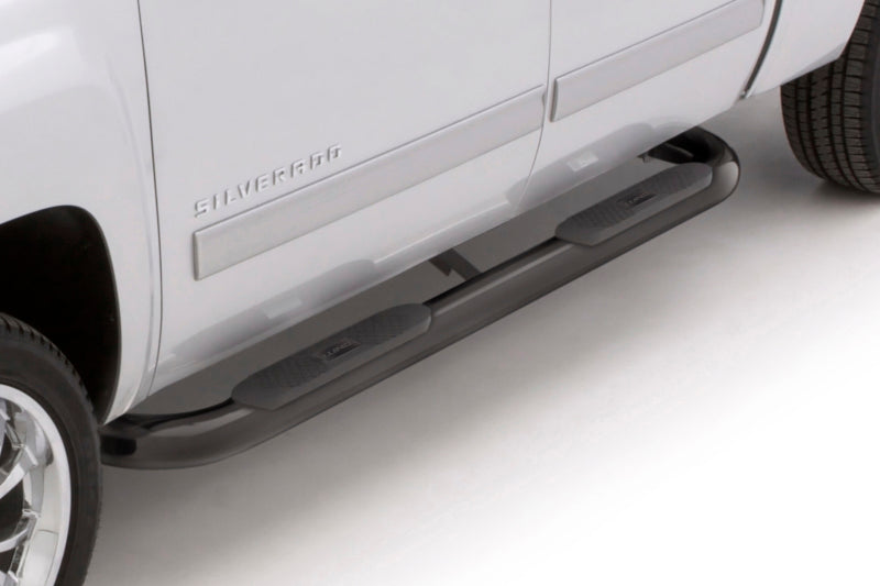 LUND 4in. Oval Curved Steel Nerf Bars | Dodge Ram 2500 (03-09) / 1500 (02-08) (23475771)