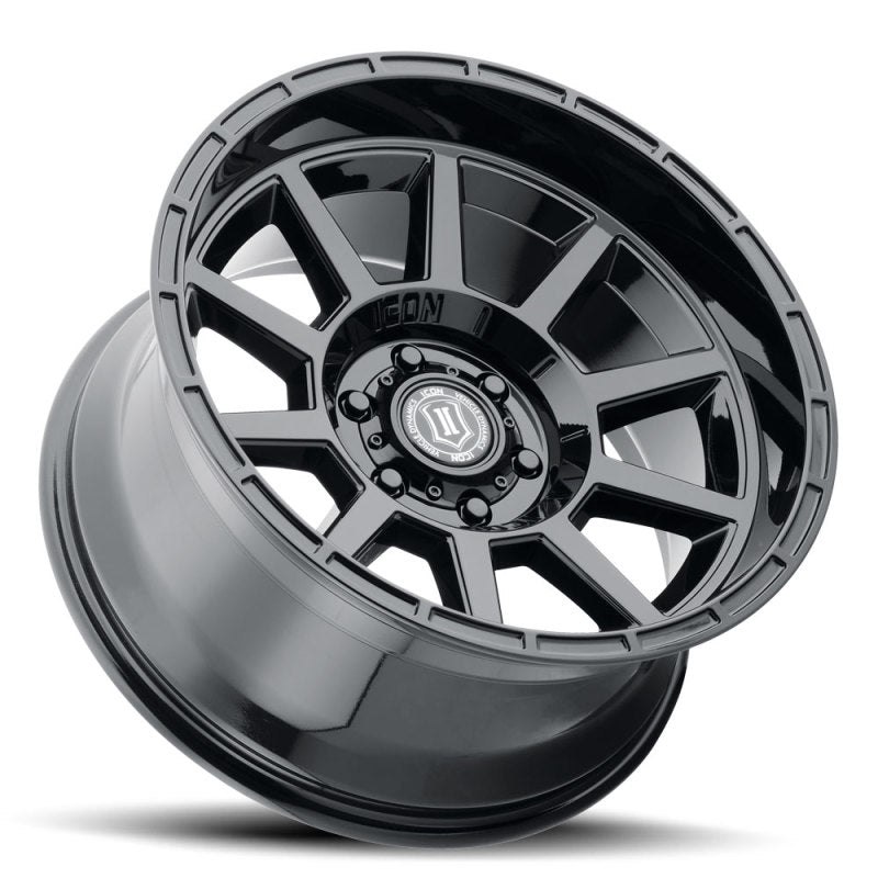 ICON Recoil 20x10 6x5.5 -24mm Offset Gloss Black Wheel | Ford Bronco (21-26) (6220108345GB)