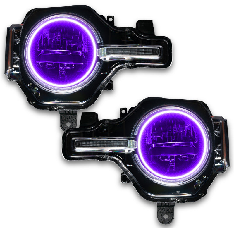 ORACLE Lighting 21-26 Ford Bronco Halo Kit ColorSHIFT w/ RF Controller | Bronco (21-26) (1470-330)