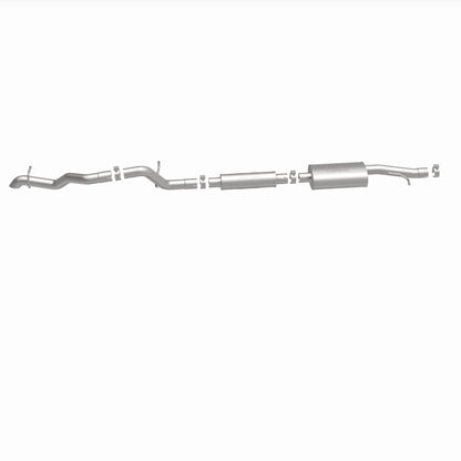 Magnaflow Overland Series Cat-Back Exhaust (REAR): Jeep Wrangler Unlimited JK 2012-2018 3.6L