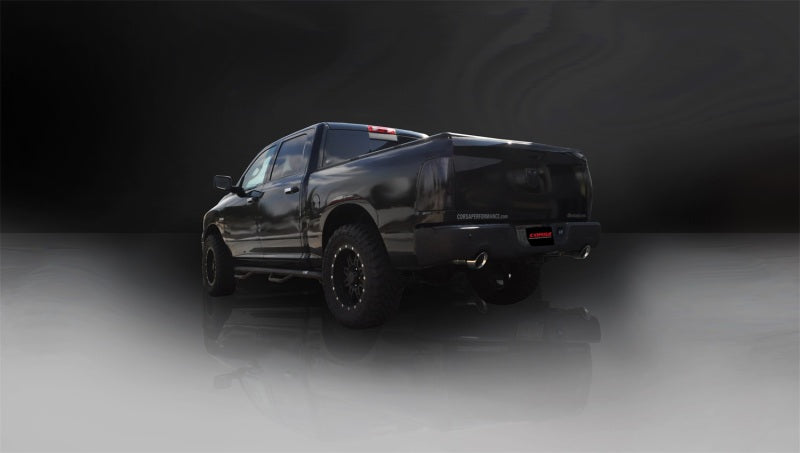 Corsa Sport Cat-Back Exhaust System (Polished Tips): Dodge Ram 5.7L Hemi 1500 2009 - 2018