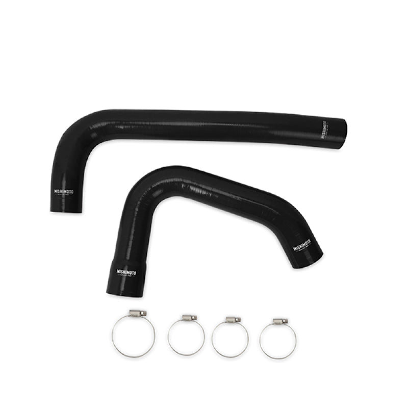 Mishimoto Silicone Radiator Hose Kit Black (F&R): RAM 2500/3500/4500/5500 2015-2018 6.7L Cummins