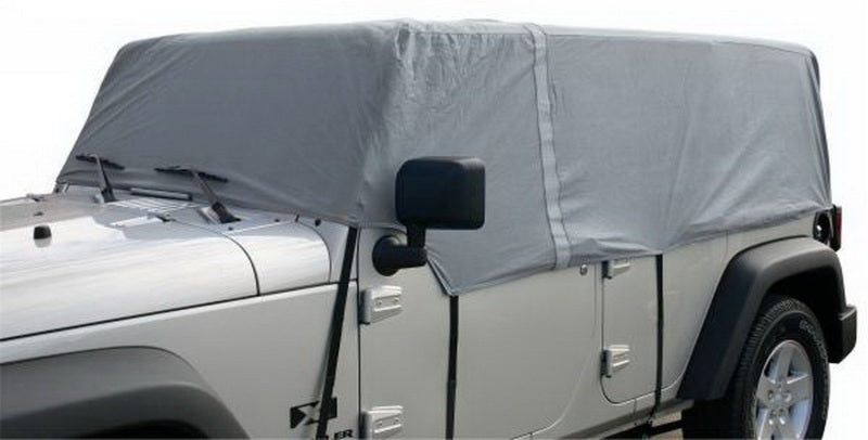 Rampage 2007-2018 Jeep Wrangler JK Car Cover 4 Layer | Grey