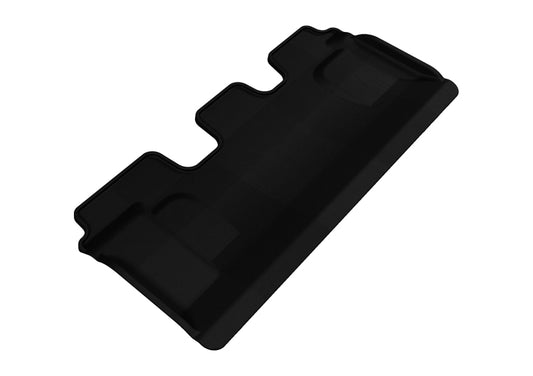 3D MAXpider KAGU 3rd Row Floormats - Black | 2008-2020 Lexus/Toyota LX/Land Cruiser (L1LX03731509)
