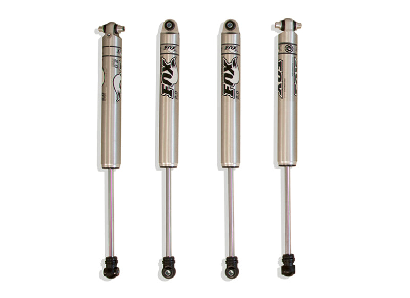 Maxtrac Fox 2.0 Perf Series Shocks (F&R): Jeep Wrangler / Gladiator (18-26)