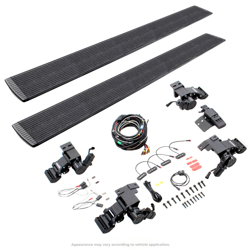Go Rhino VoltStep Electric Running Board Kit w/ Bedliner (F&R): Fits Dodge / Ram 1500 (02-24)