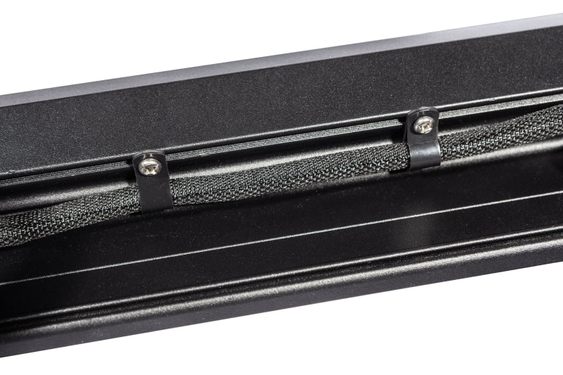 KC HiLiTES 50" Xross Bar Light Mount Kit (OVERHEAD): Jeep Wrangler JK 2007-2018 - Satin Black