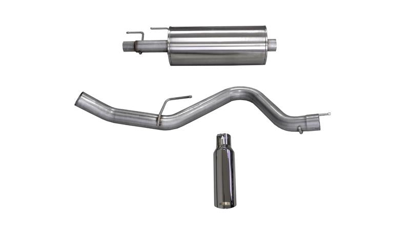 CORSA Sport / 3.0 in Cat-Back SSE 4.0 Single Tip | Ford F-150 EcoBoost 2015-2020 2.7T, 3.5T (24836)