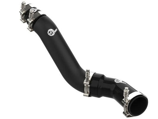 aFe BladeRunner 3in Aluminum Hot Charge Pipe - Black: Ram 1500 3.0L / 1500 Classic (11-24)