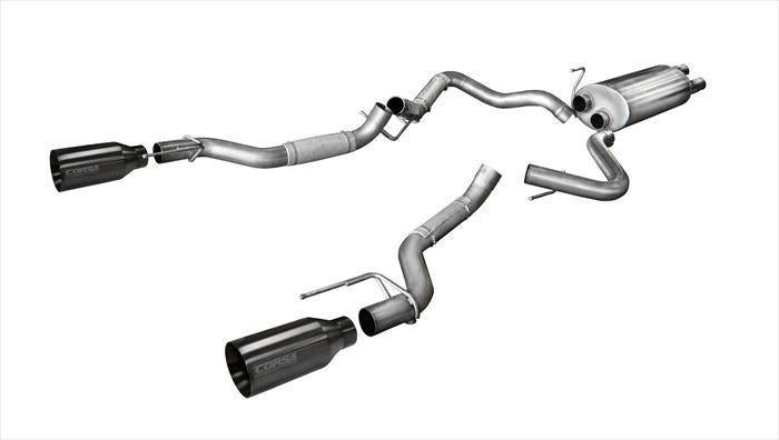 Corsa 3.5L Sport Cat-Back Dual Rear Exit | Ford F-150 Raptor (17-20) (14397GNM)