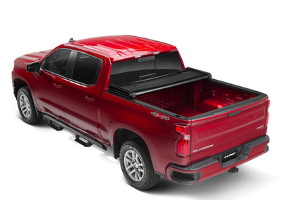 Lund Genesis Tri-Fold Tonneau Cover | Chevrolet Silverado 1500 / GMC Sierra 1500 (19-26) / Silverado ZR2 / Sierra AT4 / AT4X (22-26) (950292)