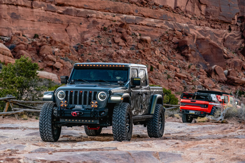 ORACLE Lighting Integrated Windshield LED Light Bar System: Jeep Wrangler / Gladiator (18-24)