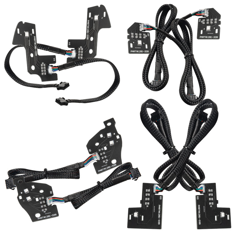 Oracle Lighting RGB+W Headlight DRL Kit: Ram 1500 2019-2024