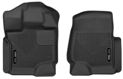 Husky WeatherBeater Front Floor Liners | Ford F-150 (15-23) / F-150 Raptor (17-20) / F-150 Lightning (22-26) (18361)