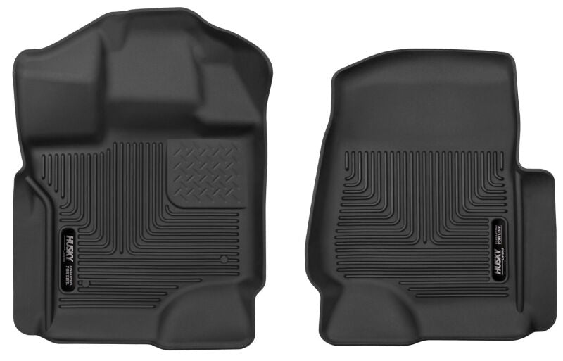 Husky WeatherBeater Front Floor Liners | Ford F-150 (15-23) / F-150 Raptor (17-20) / F-150 Lightning (22-26) (18361)