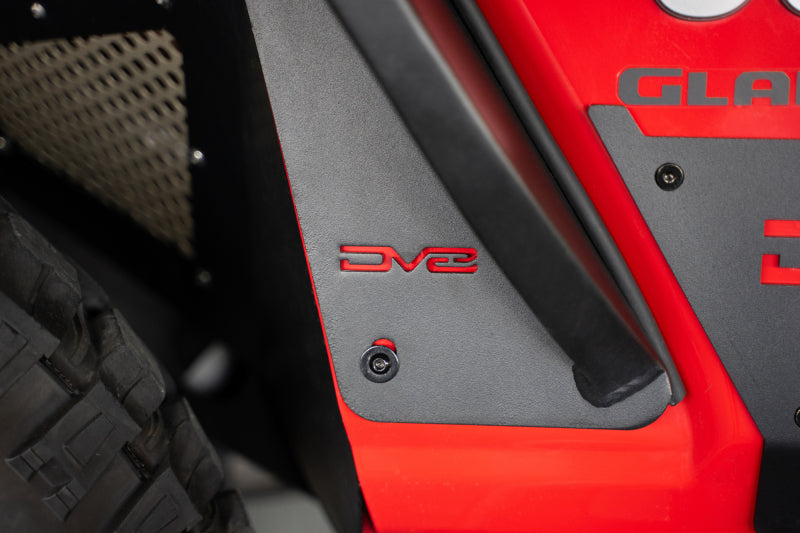 DV8 Offroad Slim Steel Fender Flares: Fits Most Jeep Wrangler / Gladiator Models (2018-2026)