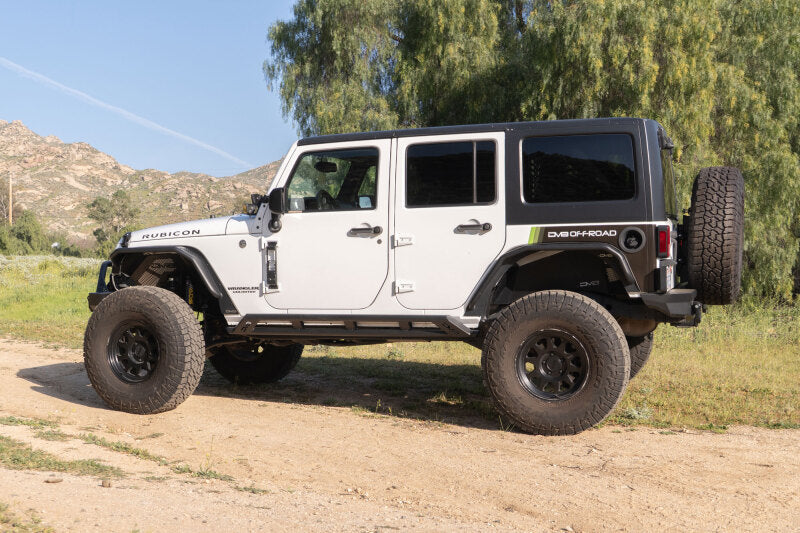 DV8 Offroad Rock Sliders | Jeep Wrangler JK 4-Door (07-18) (SRJK-07)