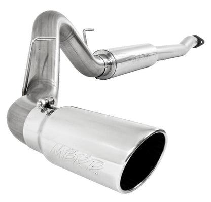 MBRP 4in Alum Cat-Back Single Side Exhaust System | Ford F-150 3.5L V6 EcoBoost (11-13) (S5248AL)