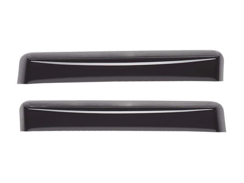 WeatherTech Rear Side Window Deflectors | Toyota Tacoma (05-15) Dark Smoke (81389)