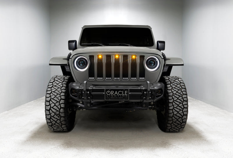 ORACLE Lighting Oculus Bi-LED Projector Headlights: Jeep Gladiator / Wrangler JL (18-24)