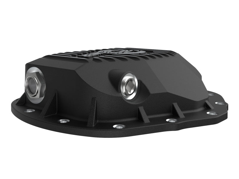 aFe Pro Series Rear Diff Cover w/ Machined Fins Black | Chevy Silverado 2500 HD (20) (46-71260B)