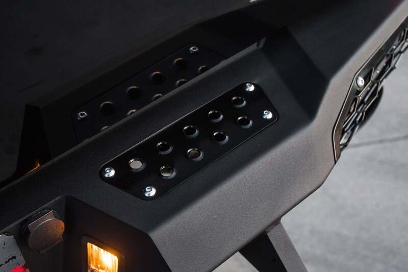 Addictive Desert Designs HoneyBadger Rear Bumper w/ 10in SR LED Mounts | Ford F-150 Raptor (17-20)