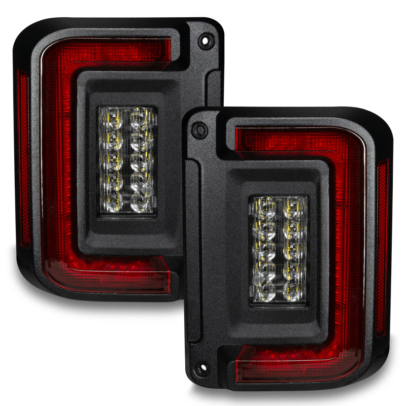 Oracle Lighting Flush Mount LED Tail Lights: Jeep Wrangler (07-18) / JK (18)
