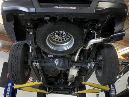 aFe 2.5-3in Vulcan Series Cat-Back Exhaust w/ SS Black Tip | Ford Ranger L4-2.3L (24+) (49-33148-B)