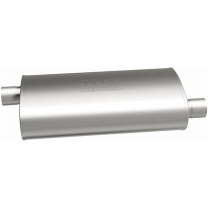 MagnaFlow 4x14x9in. Oval 2.5in. Offset/Offset Straight-Through Performance Exhaust Muffler | (11236)