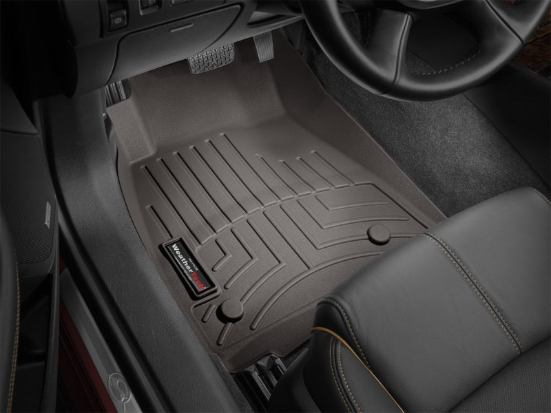 WeatherTech Rear FloorLiner | Chevrolet Silverado 1500 / GMC Sierra 1500 (19-26) Cocoa (475424)