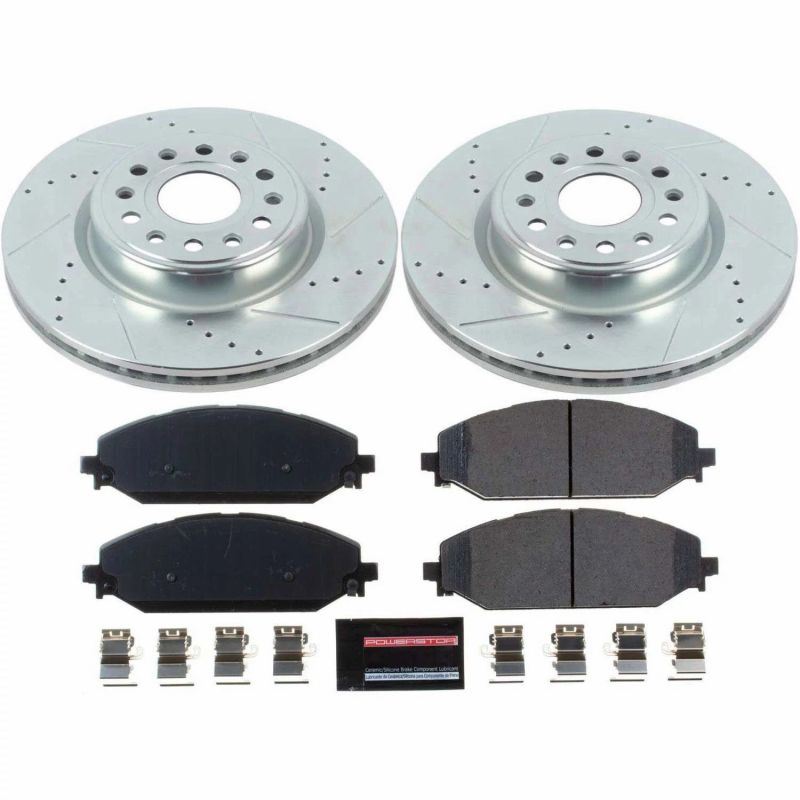 PowerStop Z23 Evolution Brake Kit (FRONT): Ram 1500 2019 - 2022