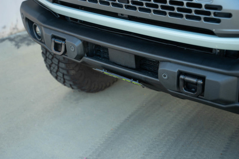 DV8 Offroad Capable Front Bumper License Plate Mount | Ford Bronco (21-26) (LPBR-05)