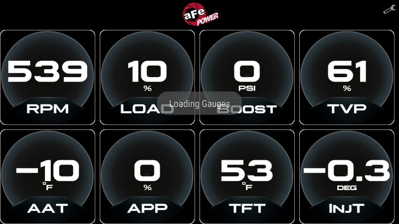 aFe AGD 5.5in Digital Gauge Display Monitor | Dodge/RAM/Ford/GM Diesel Trucks (08-18) (77-91001)