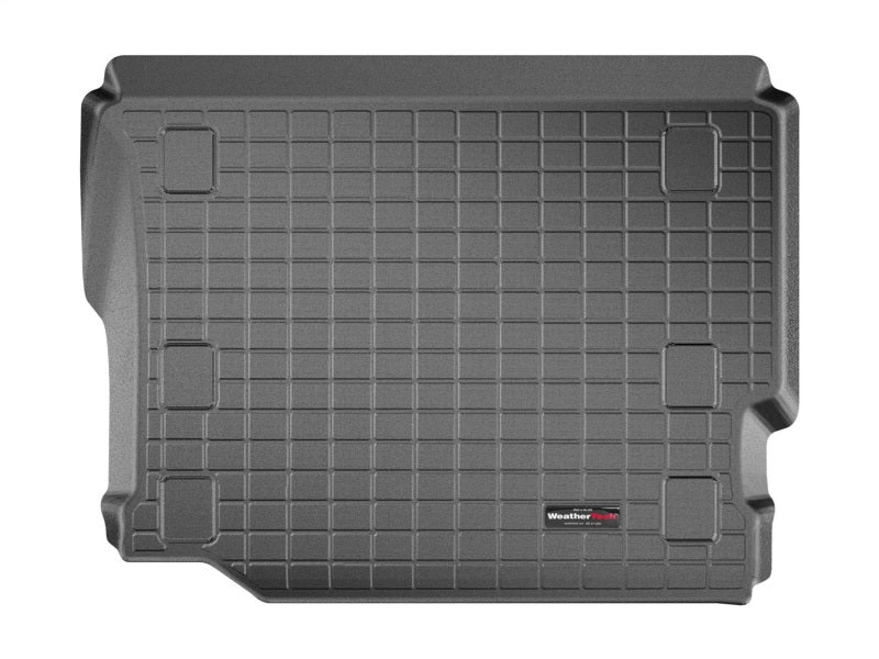 WeatherTech Cargo Liner (Black): Jeep Wrangler 2018 - 2025 (Flat Load Floor w/OUT Subwoofer)