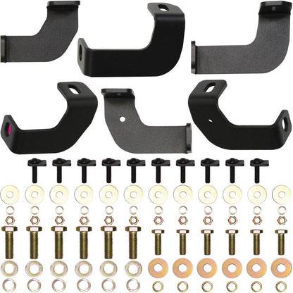 Westin Textured Black Rock Slider: Jeep Wrangler (18-24)