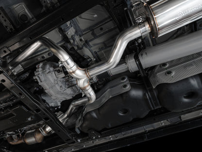 AWE 0FG Dual Diamond Black Tips Exhaust | Toyota Tundra (22-26) (3015-33063)