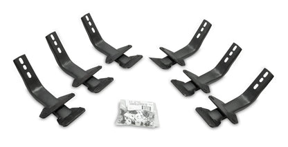 Go Rhino 15-20 Ford F-150 Brackets for OE Xtreme Cab Length SideSteps | Ford F-150 (15-20) / Raptor (17-26) (6841555)