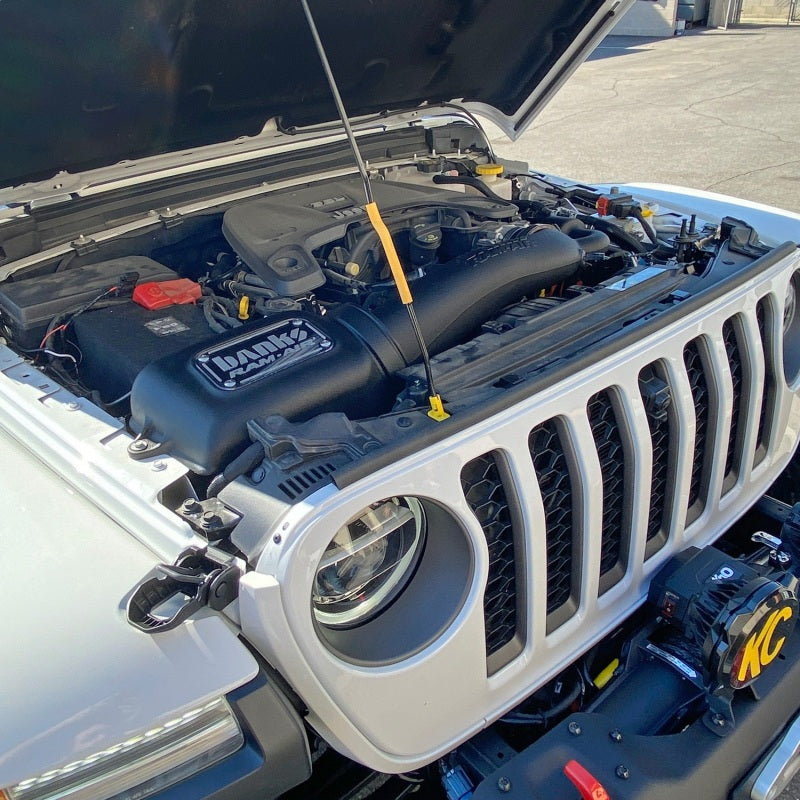 Banks Ram-Air Cold Air Intake Dry Filter (F&R): Jeep Wrangler JL / Gladiator JT 2018-26 3.6L