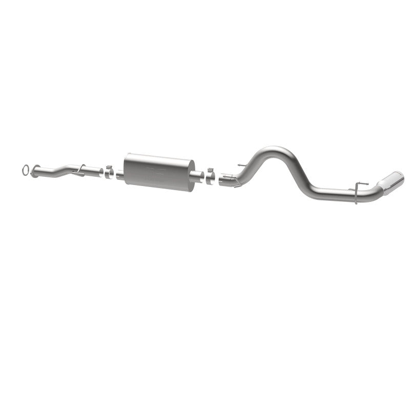 MagnaFlow Cat-Back | Toyota Tacoma 3.5L V6 (16-23) SS 3in Single Pass Side Exit Rear 4in Tip (19291)