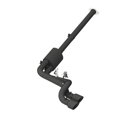 MBRP 3in Black Coated Cat-Back Exhaust w/ 4.5in OD Tips | Ford F150 (09-14) (S5261BLK)