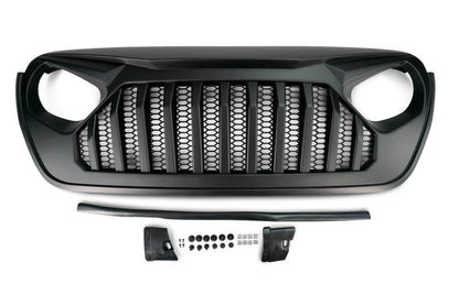 DV8 Offroad Angry Grill: Jeep Wrangler (18-21) / Gladiator (20-21)
