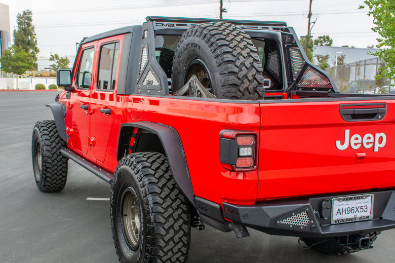 DV8 Offroad Bolt-On Chase Rack: Jeep Gladiator 2020-2021