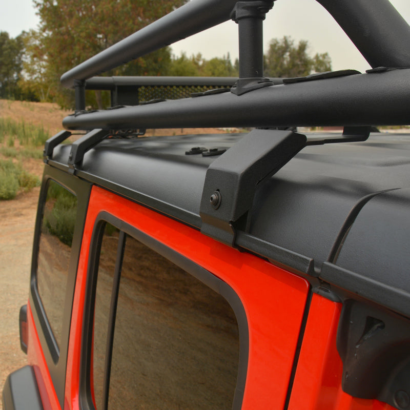 Go Rhino 6pc Rain Gutter Mounting Kit | Jeep Wrangler JL (18-25) (5910011T)