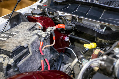 Wehrli 2011-2018 Dodge 6.7L Cummins OEM Placement Coolant Tank Kit - Bengal Red | WCF100628-BR