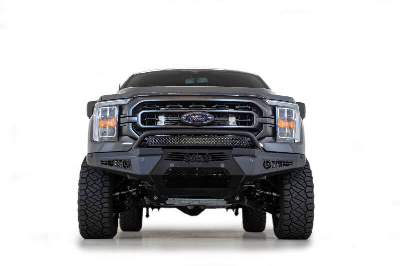 Addictive Desert Designs HoneyBadger Front Bumper w/ Top Hoop | Ford F-150 (21-23) (F197431040103)